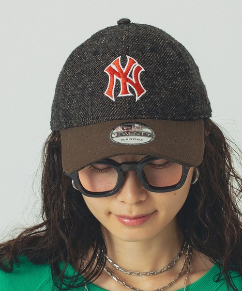 NEW ERA(ニューエラ)の「(NEW ERA)RB EXCLUSIVE(キャップ・レディース・ブラック/ブラウン・FREE)」の2枚目の写真