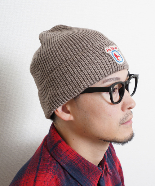 ZIP FIVE（ジップファイブ）の「ジョンタロック ウール混 ニット帽（ニットキャップ/ビーニー・メンズ・ブラック/モカ/ダークグレー/ベージュ/イエロー/ワイン系/ネイビー系/ライトグレー/カーキ系・FREE）」の5枚目の写真