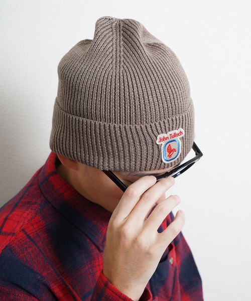 セール】ジョンタロック ウール混 ニット帽（ニットキャップ/ビーニー