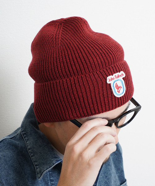 ジョンタロック ウール混 ニット帽（ニットキャップ/ビーニー）｜ZIP