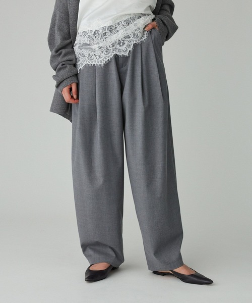 BABYLONE（バビロン）の「TWタックツイルパンツ（その他パンツ）」 - WEAR