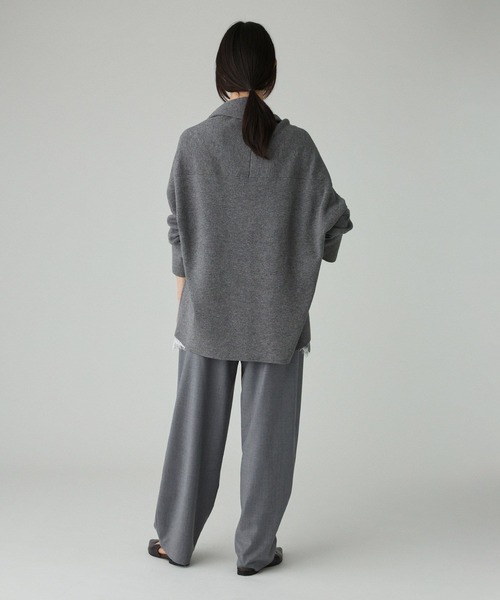 BABYLONE（バビロン）の「TWタックツイルパンツ（その他パンツ・レディース・グレー/ブラック/ベージュ・36inch/38inch）」の6枚目の写真