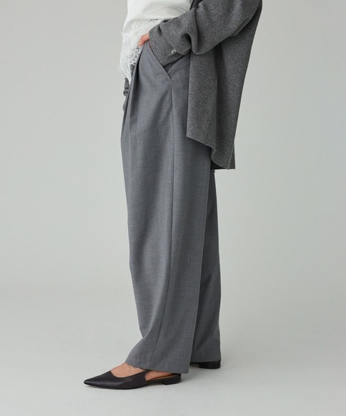 BABYLONE（バビロン）の「TWタックツイルパンツ（その他パンツ・レディース・グレー/ブラック/ベージュ・36inch/38inch）」の8枚目の写真