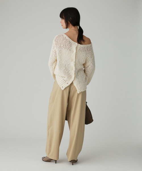 BABYLONE（バビロン）の「TWタックツイルパンツ（その他パンツ・レディース・グレー/ブラック/ベージュ・36inch/38inch）」の13枚目の写真