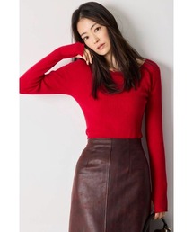 M.deux | スクエアオフショルニット(ニット/セーター)