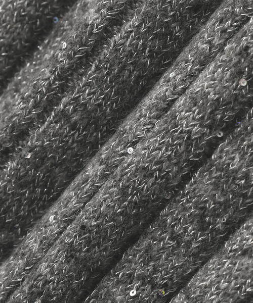 NATURAL BEAUTY BASIC（ナチュラルビューティーベーシック）の「◇スパンコールラメニットセットアップ（ワンピース・レディース・グレー/ブルー・P/S/MEDIUM）」の11枚目の写真