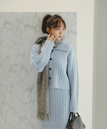 NATURAL BEAUTY BASIC | ◇スパンコールラメニットセットアップ(ワンピース)