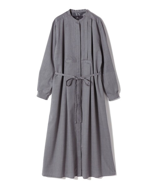 セール】SHIPS Primary Navy Label:ブザム タック 羽織 ワンピース