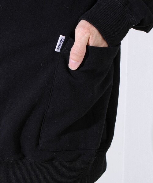 GLOSTER（グロスター）の「【ディテールで差がつく】バックステッチサイドポケットスウェット（スウェット・メンズ・ブラック/ボルドー/グレー/オリーブ・S/M/L）」の10枚目の写真