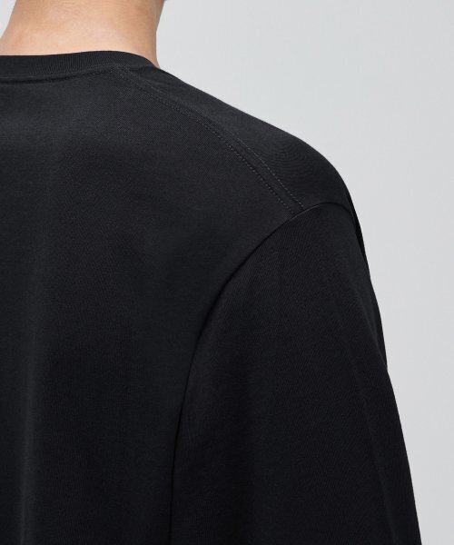 MUSINSA STANDARD（ムシンサスタンダード）の「クルーネック長袖Tシャツ[ブラック]（Tシャツ/カットソー・メンズ・その他・XX-LARGE/XXX-LARGE/SMALL/MEDIUM/LARGE/X-LARGE）」の14枚目の写真