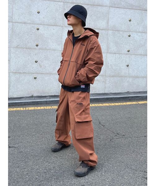 1993STUDIO(1993スタジオ)の「ウィンドカーゴワイドパンツ_ブリック(その他パンツ・レディース・その他・MEDIUM/LARGE)」の10枚目の写真