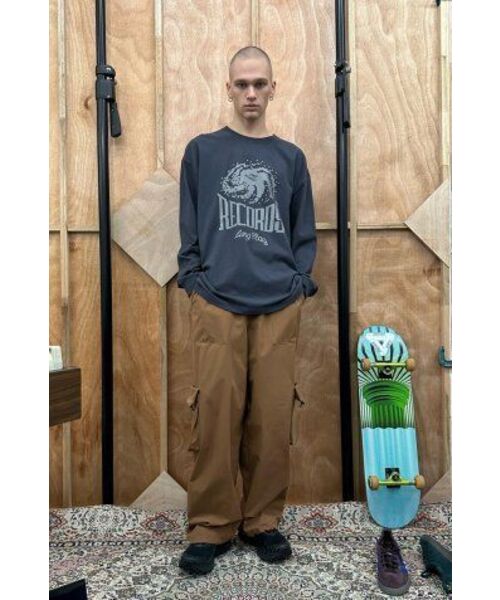 1993STUDIO(1993スタジオ)の「ウィンドカーゴワイドパンツ_ブリック(その他パンツ・レディース・その他・MEDIUM/LARGE)」の11枚目の写真