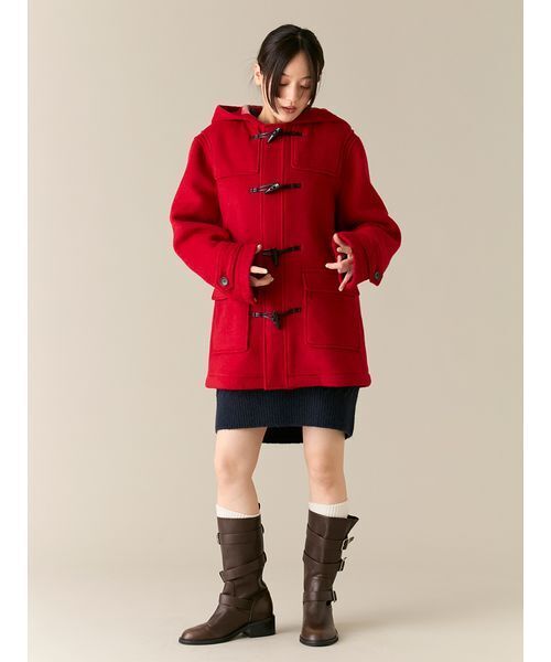 LILY BROWN（リリーブラウン）の「Lily Bearケーブルニットワンピース（ワンピース・レディース・アイボリー/ミント/ネイビー・F）」の16枚目の写真