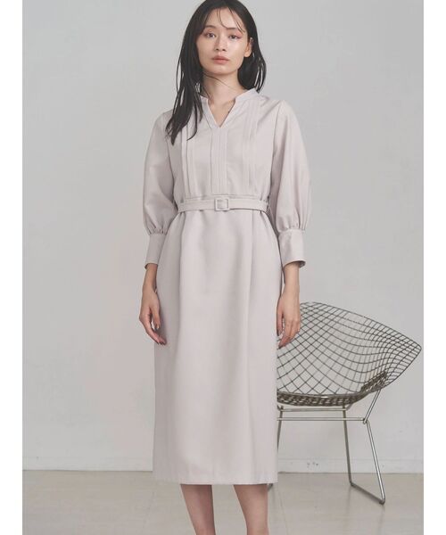 TONAL（トーナル）の「マルチセットスキッパーIラインワンピース（ワンピース・レディース・ベージュ/チャコールグレー/ライトブルー/ネイビー・MEDIUM）」の17枚目の写真