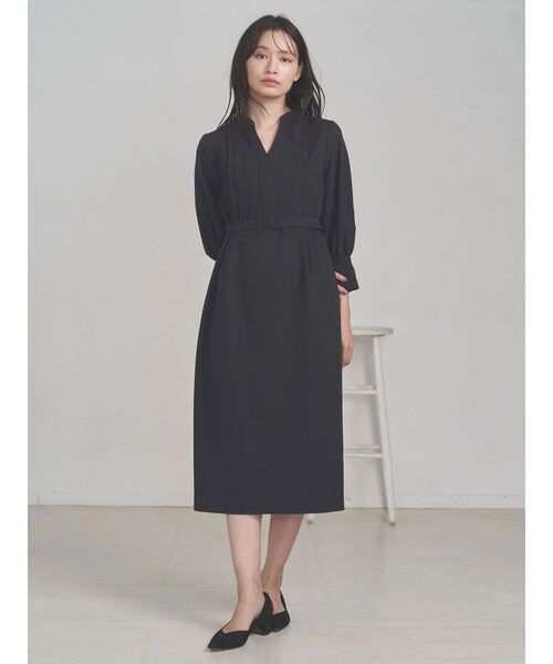 TONAL（トーナル）の「マルチセットスキッパーIラインワンピース（ワンピース・レディース・ベージュ/チャコールグレー/ライトブルー/ネイビー・MEDIUM）」の13枚目の写真