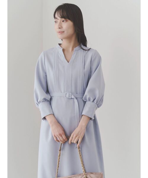 TONAL（トーナル）の「マルチセットスキッパーIラインワンピース（ワンピース・レディース・ベージュ/チャコールグレー/ライトブルー/ネイビー・MEDIUM）」の7枚目の写真