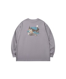S'more（スモア）の「S'more/Fishing Time L/S Tee フィッシングタイムロングスリーブTシャツ（Tシャツ/カットソー）」