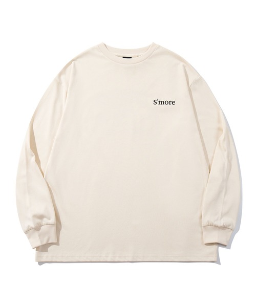 S'more(スモア)の「S'more/Fishing Time L/S Tee フィッシングタイムロングスリーブTシャツ(Tシャツ/カットソー・レディース・グレー/ライトベージュ・MEDIUM/LARGE/X-LARGE/SMALL)」の8枚目の写真