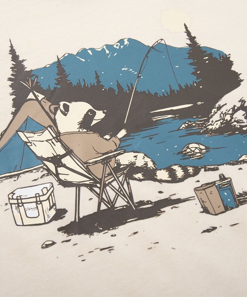 S'more(スモア)の「S'more/Fishing Time L/S Tee フィッシングタイムロングスリーブTシャツ(Tシャツ/カットソー・レディース・グレー/ライトベージュ・MEDIUM/LARGE/X-LARGE/SMALL)」の10枚目の写真