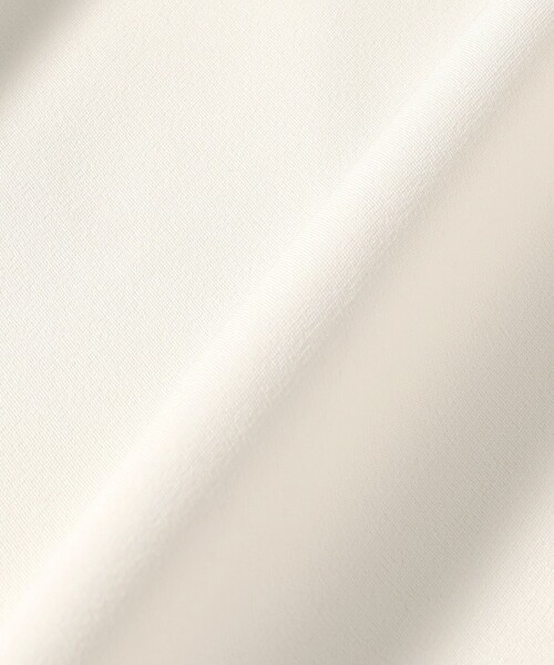 Demi-Luxe BEAMS（デミルクス ビームス）の「【セレモニー・フォーマル】カラー リリーハーフ コート＊（ノーカラーコート・レディース・ネイビー/オフホワイト・36/38）」の11枚目の写真