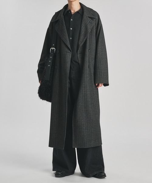 selle glant(セレグランテ)の「FAKE FUR BELT DESIGN SHOULDER BAG/フェイクファーベルトデザインショルダーバッグ(ショルダーバッグ・メンズ・ブラック/グレイッシュベージュ・FREE)」の18枚目の写真