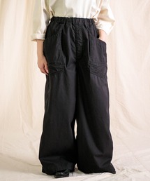 [Brocante / ブロカント] 高密度ウェザー デフォルメエペパンツ