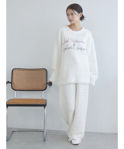 セール】【JOEL ROBUCHON】ツイードモコプルオーバー（ルームウェア
