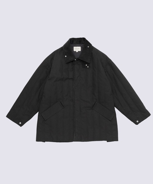 STILL BY HAND(スティルバイハンド)の「【STILL BY HAND】Quilted half coat(ダウンジャケット/コート・メンズ・ブラック/グリーン・46/48)」の14枚目の写真