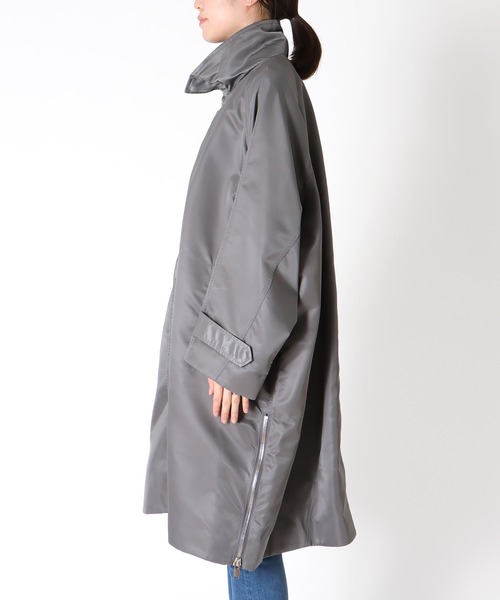 upperhights(アッパーハイツ)の「THE U-BENCH LIGHT スタンドネックコート【upper hights /アッパーハイツ】(その他アウター・レディース・グレー・34)」の7枚目の写真