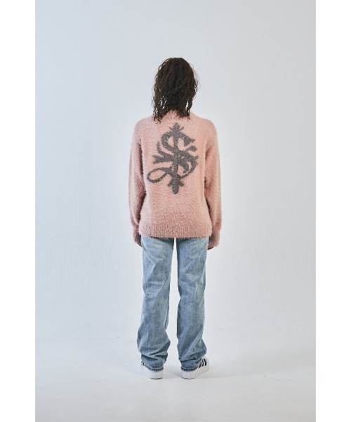 SUPPLIER(サプライヤー)の「ニット|Cross Shaggy Knit|SUPPLIER(ニット/セーター・メンズ・ブラック/ピンク・SMALL/MEDIUM/LARGE/X-LARGE)」の15枚目の写真