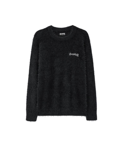 SUPPLIER(サプライヤー)の「ニット|Cross Shaggy Knit|SUPPLIER(ニット/セーター・メンズ・ブラック/ピンク・SMALL/MEDIUM/LARGE/X-LARGE)」の7枚目の写真