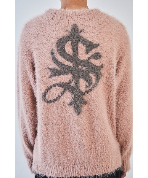 SUPPLIER(サプライヤー)の「ニット|Cross Shaggy Knit|SUPPLIER(ニット/セーター・メンズ・ブラック/ピンク・SMALL/MEDIUM/LARGE/X-LARGE)」の21枚目の写真