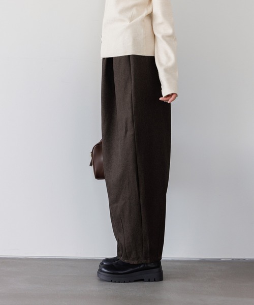 Dita Muaj.（ディータムアージュ）の「ヘザーエステルツイルコクーンパンツ（その他パンツ・レディース・ブラック/ブラウン・FREE）」の13枚目の写真