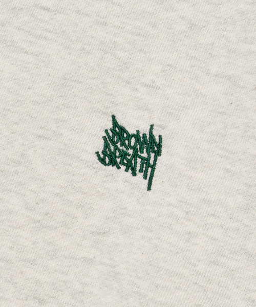 BROWNBREATH（ブラウンブレス）の「TAG APPLIQUE HOODIE - OATMEAL（パーカー・レディース・その他・SMALL/MEDIUM/LARGE/X-LARGE）」の4枚目の写真