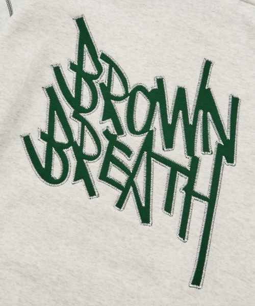 BROWNBREATH（ブラウンブレス）の「TAG APPLIQUE HOODIE - OATMEAL（パーカー・レディース・その他・SMALL/MEDIUM/LARGE/X-LARGE）」の8枚目の写真