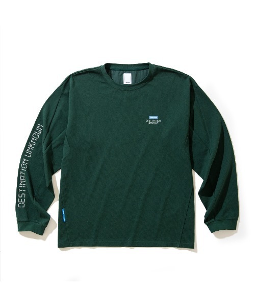 Liberaiders(リベレイダース)の「Liberaiders 3D CUT L/S TEE for Kinetics(リベレイダース 3D カット ロングスリーブ ティー for キネティクス)(Tシャツ/カットソー・メンズ・ダークカーキ/ダークグリーン・MEDIUM/LARGE/X-LARGE)」の1枚目の写真