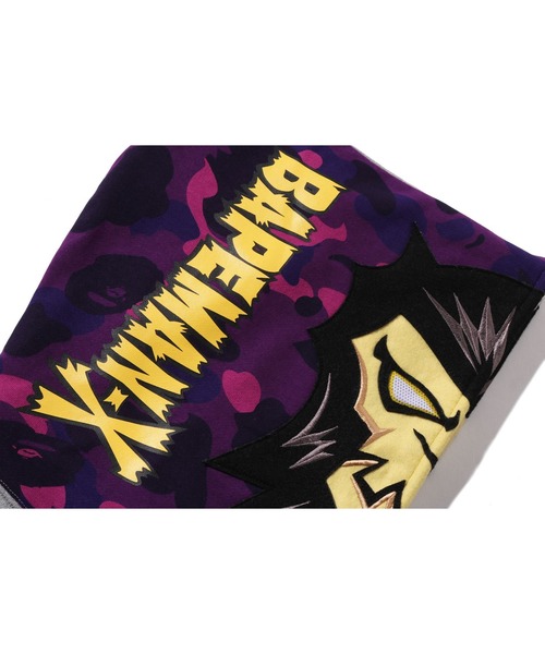 A BATHING APE（アベイシングエイプ）の「BAPEMAN-X FULL ZIP HOODIE（パーカー・メンズ・グレー/ブラック・LARGE/SMALL/XX-LARGE/MEDIUM/X-LARGE/XXX-LARGE）」の14枚目の写真