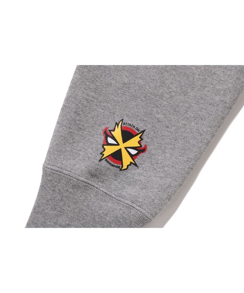 A BATHING APE（アベイシングエイプ）の「BAPEMAN-X FULL ZIP HOODIE（パーカー・メンズ・グレー/ブラック・LARGE/SMALL/XX-LARGE/MEDIUM/X-LARGE/XXX-LARGE）」の22枚目の写真