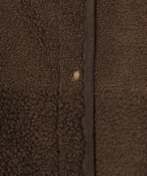 GLOBAL WORK（グローバルワーク）の「MATINEE LINE/リバーシブルボア切り替えジャケット/606804（テーラードジャケット・レディース・ブラウン系その他6/オフホワイト・LARGE/MEDIUM）」の14枚目の写真