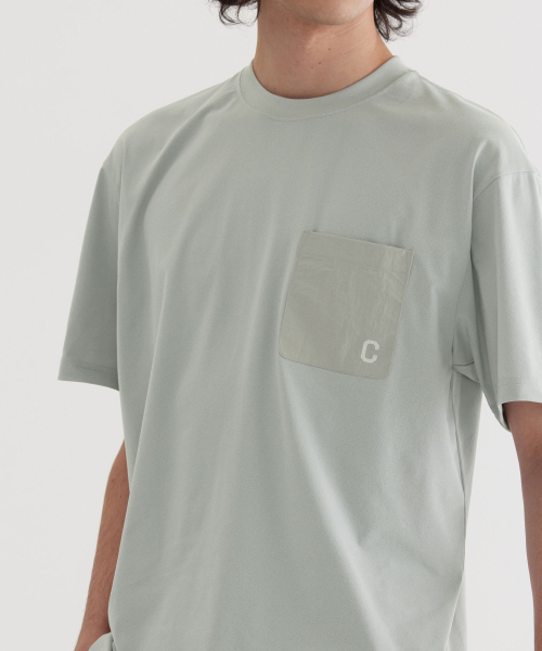COVERNAT（カバーナット）の「ソロナナイロンポケットTシャツライトグレー（Tシャツ/カットソー・レディース・その他・SMALL/MEDIUM/LARGE/X-LARGE）」の7枚目の写真
