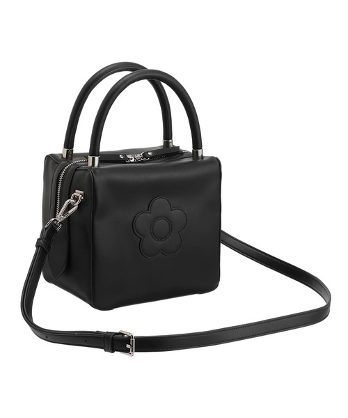 MARY QUANT（マリークワント）の「スムースデイジー 2WAYショルダー（ショルダーバッグ・レディース・ブラック/ベージュ・FREE）」の3枚目の写真