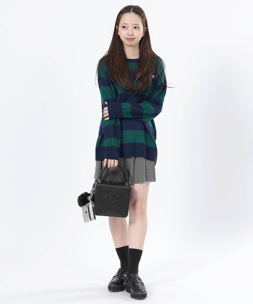 MARY QUANT（マリークワント）の「スムースデイジー 2WAYショルダー（ショルダーバッグ・レディース・ブラック/ベージュ・FREE）」の10枚目の写真