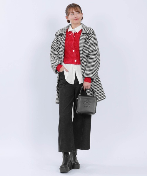 MARY QUANT（マリークワント）の「スムースデイジー 2WAYショルダー（ショルダーバッグ・レディース・ブラック/ベージュ・FREE）」の8枚目の写真