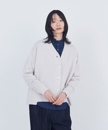 ウールカシミヤニットカーディガン