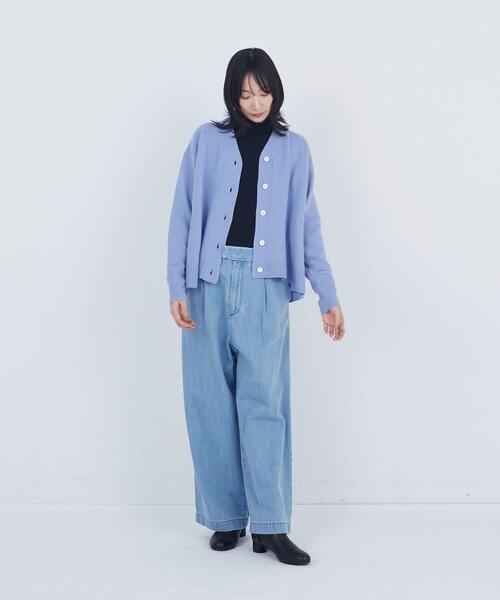 ADIEU TRISTESSE（アデュートリステス）の「ウールカシミヤニットカーディガン（カーディガン/ボレロ・レディース・グレイッシュベージュ/ピンク/パープル系その他・FREE）」の16枚目の写真