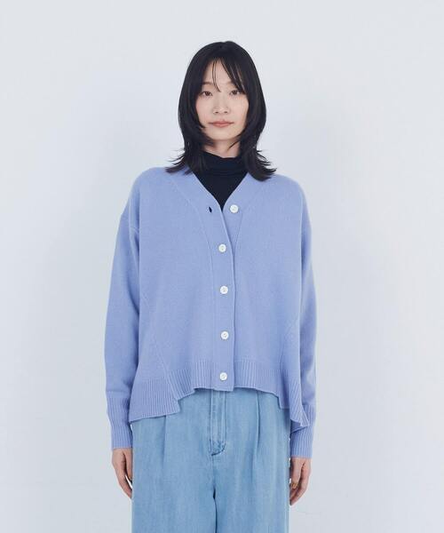 ADIEU TRISTESSE（アデュートリステス）の「ウールカシミヤニットカーディガン（カーディガン/ボレロ・レディース・グレイッシュベージュ/ピンク/パープル系その他・FREE）」の8枚目の写真