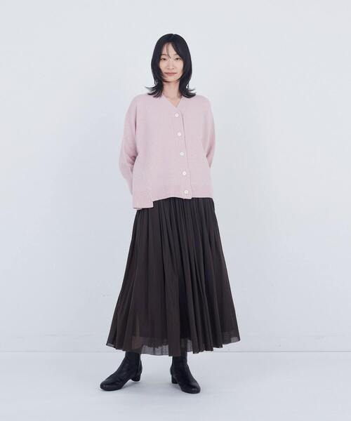 ADIEU TRISTESSE（アデュートリステス）の「ウールカシミヤニットカーディガン（カーディガン/ボレロ・レディース・グレイッシュベージュ/ピンク/パープル系その他・FREE）」の11枚目の写真