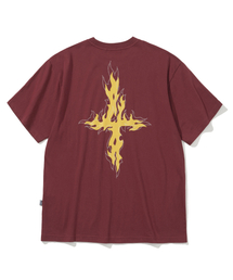 NOT4NERD(�m�b�g�t�H�[�i�[�h)��Flame 4 Symbol T-Shirts - Red(T�V���c/�J�b�g�\�[)