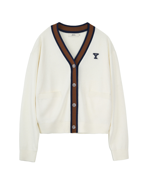 YALE(イェール)の「カレッジシンボルワッペンカーディガン_アイボリー(カーディガン/ボレロ・レディース・その他・MEDIUM/SMALL)」の11枚目の写真