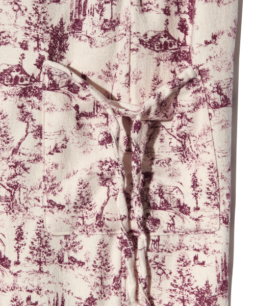 PIECEMAKER（ピースメーカー）の「PATTERN CARGO PANTS (WINE)（その他パンツ・レディース・その他・FREE）」の4枚目の写真